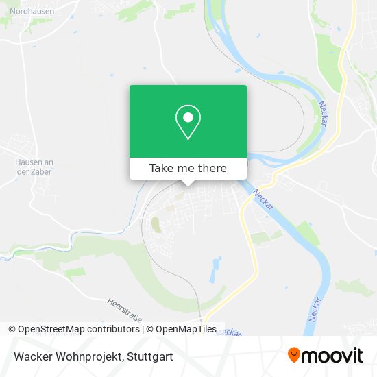 Карта Wacker Wohnprojekt