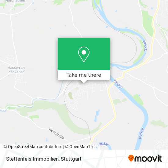 Stettenfels Immobilien map
