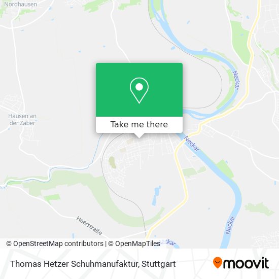 Карта Thomas Hetzer Schuhmanufaktur
