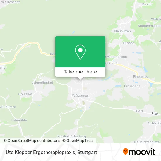 Карта Ute Klepper Ergotherapiepraxis