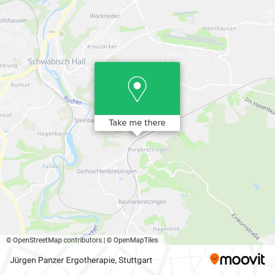 Jürgen Panzer Ergotherapie map