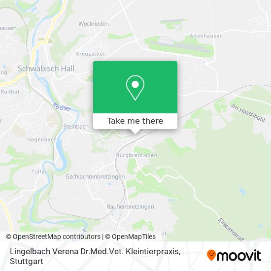 Lingelbach Verena Dr.Med.Vet. Kleintierpraxis map