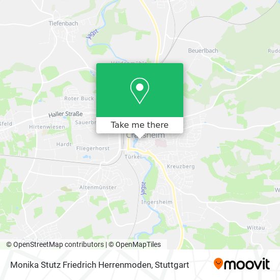 Monika Stutz Friedrich Herrenmoden map