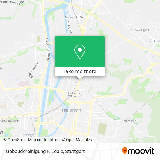 Gebäudereinigung F. Leale map