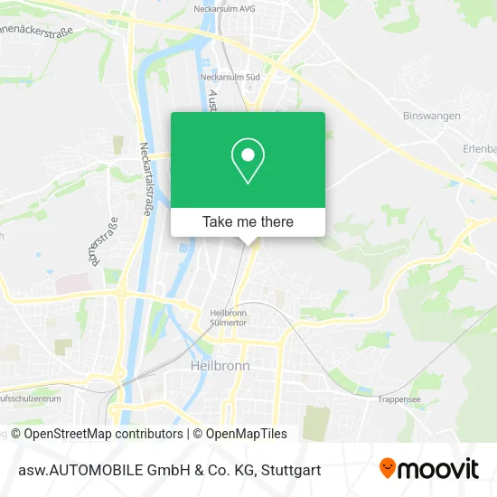 Карта asw.AUTOMOBILE GmbH & Co. KG
