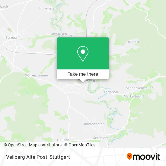 Карта Vellberg Alte Post