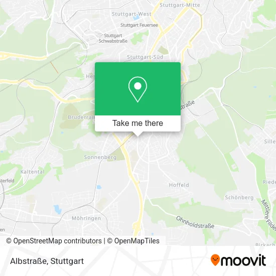 Albstraße map