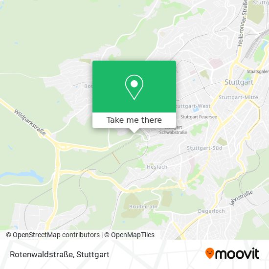 Rotenwaldstraße map