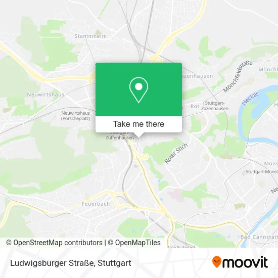 Карта Ludwigsburger Straße