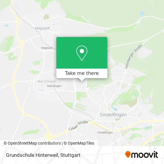Карта Grundschule Hinterweil