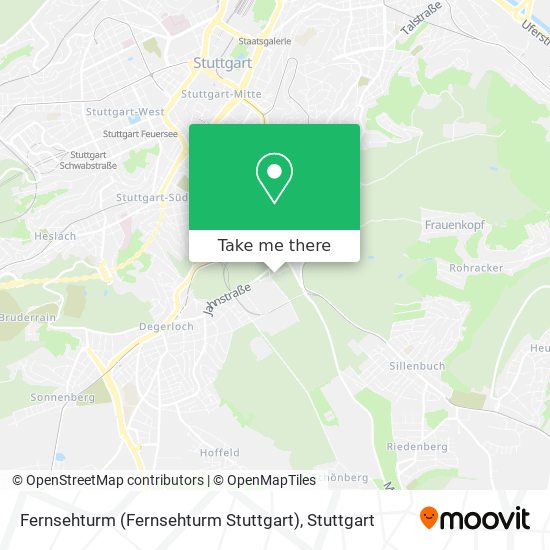 Fernsehturm (Fernsehturm Stuttgart) map