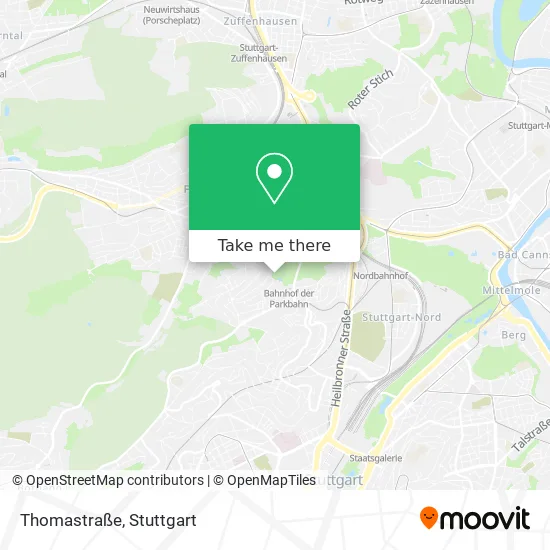 Карта Thomastraße