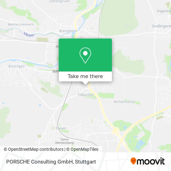 PORSCHE Consulting GmbH map