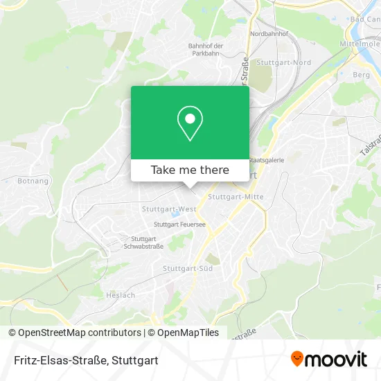 Карта Fritz-Elsas-Straße