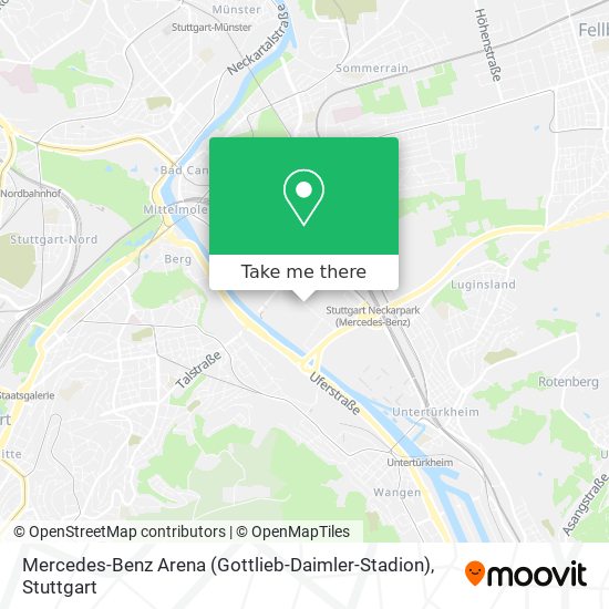 Mercedes-Benz Arena (Gottlieb-Daimler-Stadion) map