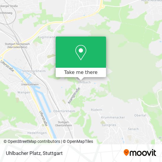 Карта Uhlbacher Platz