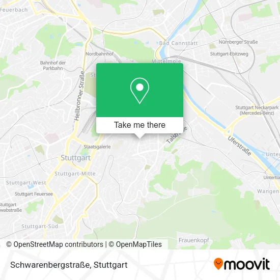 Карта Schwarenbergstraße
