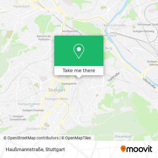 Haußmannstraße map