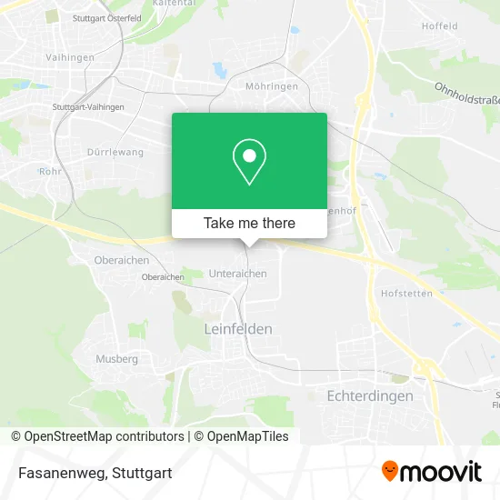 Карта Fasanenweg