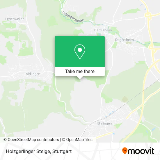 Карта Holzgerlinger Steige