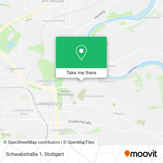 Карта Schwabstraße 1