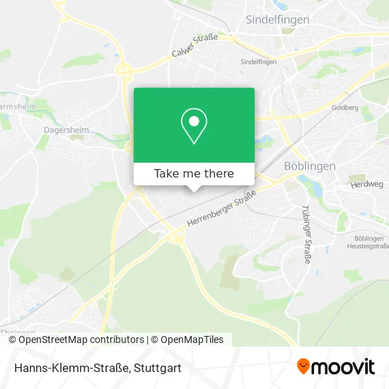 Карта Hanns-Klemm-Straße