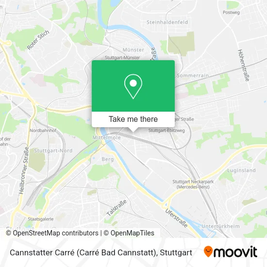 Карта Cannstatter Carré (Carré Bad Cannstatt)