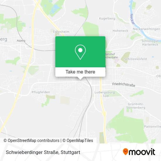Карта Schwieberdinger Straße