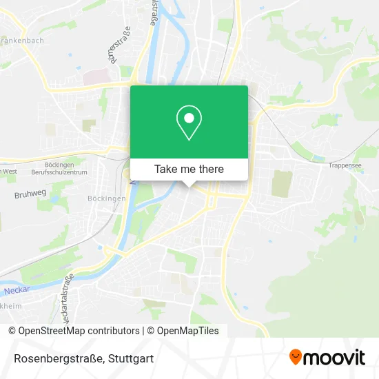 Rosenbergstraße map