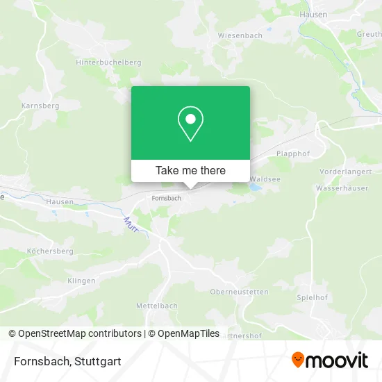 Карта Fornsbach