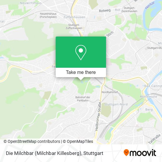 Die Milchbar (Milchbar Killesberg) map