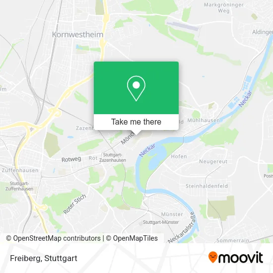 Карта Freiberg