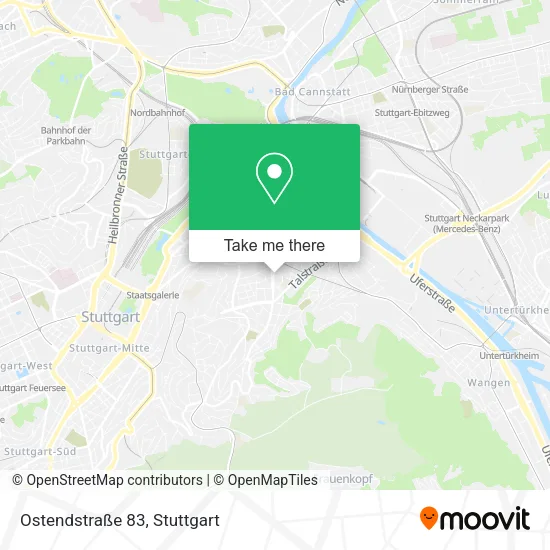 Карта Ostendstraße 83