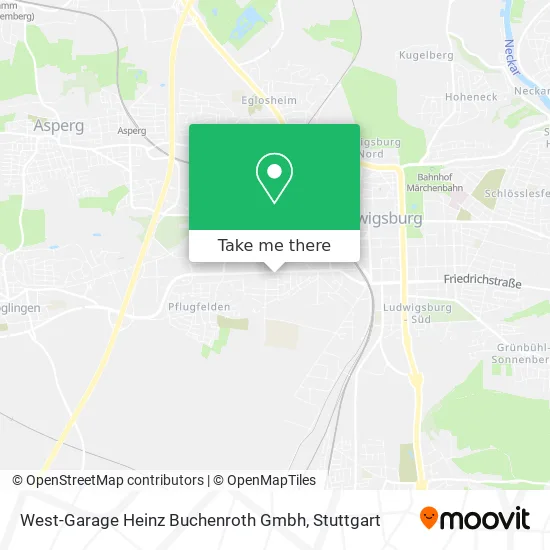 Карта West-Garage Heinz Buchenroth Gmbh