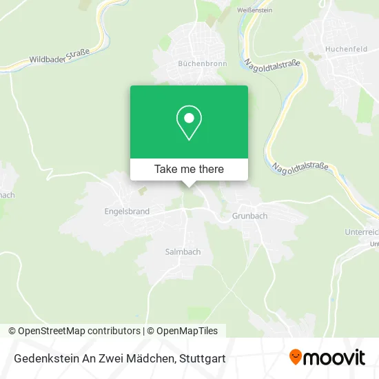 Карта Gedenkstein An Zwei Mädchen