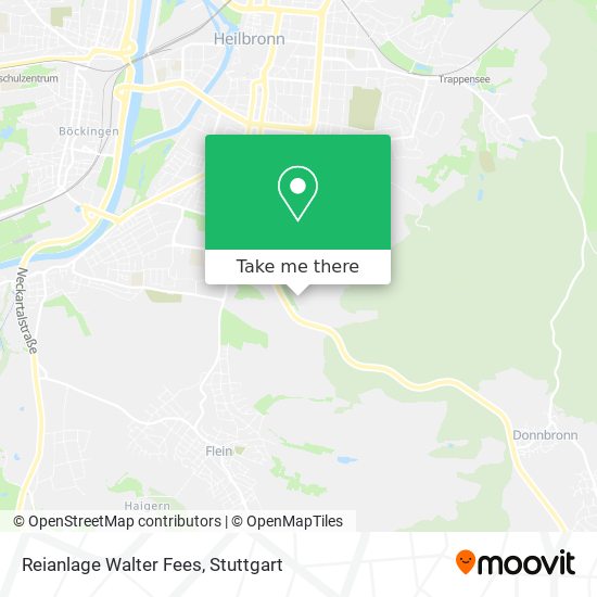 Reianlage Walter Fees map