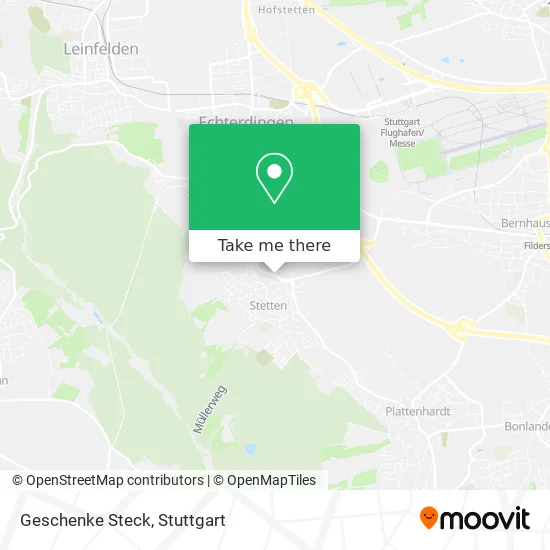 Карта Geschenke Steck