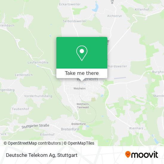 Deutsche Telekom Ag map