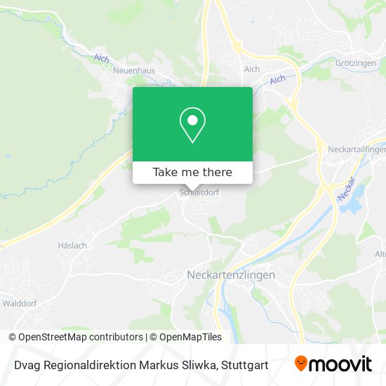 Карта Dvag Regionaldirektion Markus Sliwka