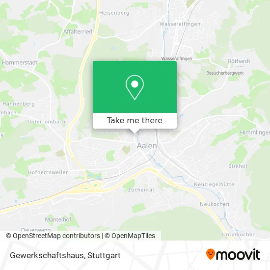 Карта Gewerkschaftshaus