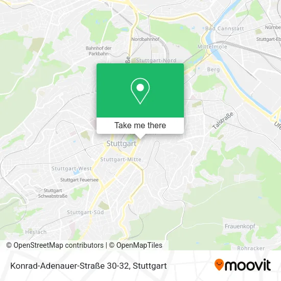 Карта Konrad-Adenauer-Straße 30-32
