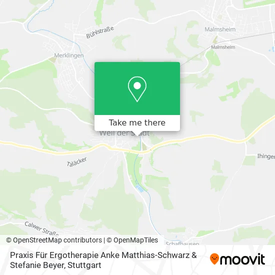 Карта Praxis Für Ergotherapie Anke Matthias-Schwarz & Stefanie Beyer