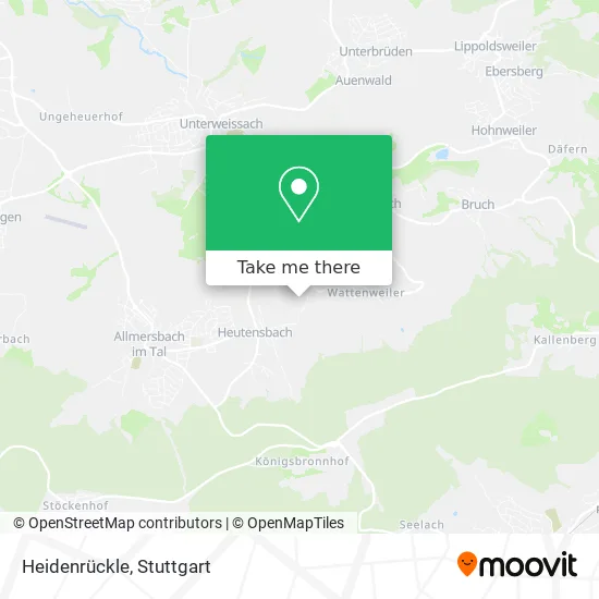 Карта Heidenrückle