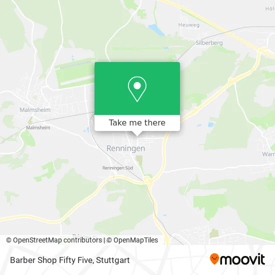 Карта Barber Shop Fifty Five