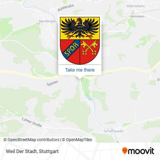 Weil Der Stadt map