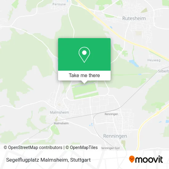 Карта Segelflugplatz Malmsheim
