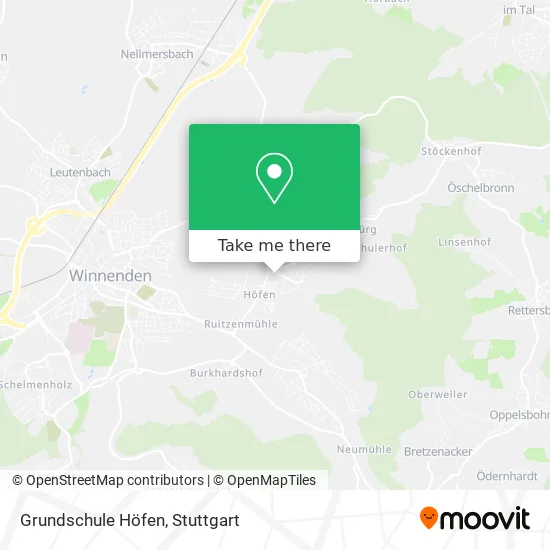 Карта Grundschule Höfen