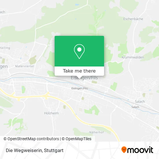 Карта Die Wegweiserin