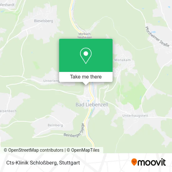Карта Cts-Klinik Schloßberg
