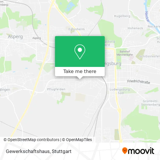 Карта Gewerkschaftshaus